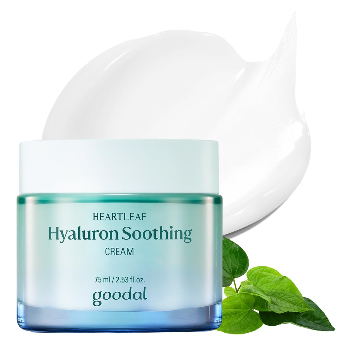 GOODAL Heartleaf Hyaluron Soothing Cream for All Skin Type, Deep Hydration, Long Lasting Moisture Visit the GOODAL Store
