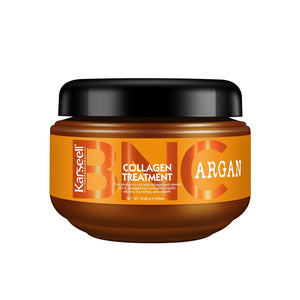 Karseell BNC Collagen Hair Treatment Deep Repair Conditioning Argan Oil Collagen Hair Mask Essence for Dry Damaged Hair All Hair Types 18.6 oz 550ml