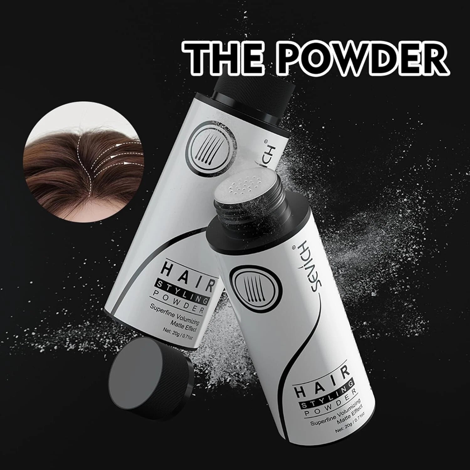SEVICH 20g Hair Styling Powder Unisex Hairspray Dust It Hair Powder X 2 bottles