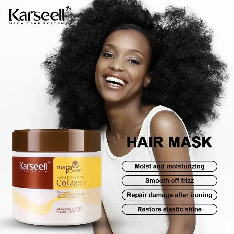 Karseell Collagen Hair Treatment DeepRepair Conditioning Argan Oil Hai PACK OF 6