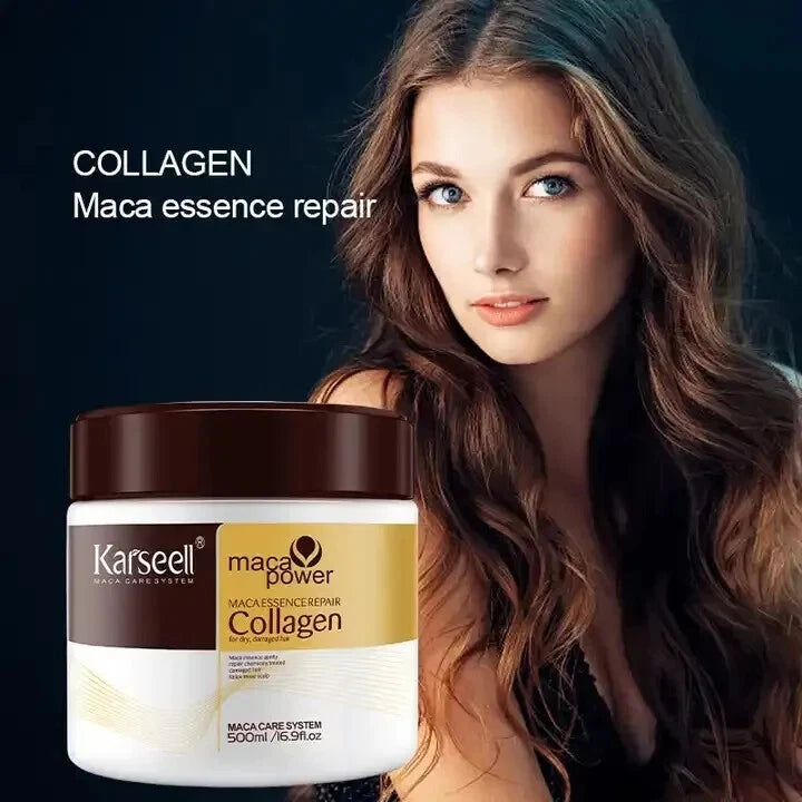 Karseell Collagen Hair Treatment DeepRepair Conditioning Argan Oil Hai PACK OF 6